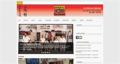 Desktop Screenshot of karateabc.com.br
