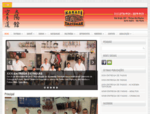 Tablet Screenshot of karateabc.com.br